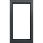 Gira 100273 Abdeckrahmen 2f o.M. F200 Anthrazit lackiert 