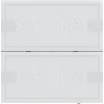 Gira 1042003 Tastsensor mit integriertem Busankoppler Weiß 