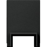 Gira 1068005 Adapter zur Leitungseinführung für Kanal 13 x 25 mm (K/P25) in Schwarz matt, passend für System 55 