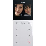 Gira 123903 Wohnungsstation Video AP Plus System 55 Reinweiß 