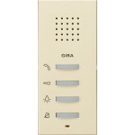 Gira 125001 Wohnungsstation AP System 55 Cremeweiß glänzend 