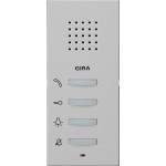Gira 1250015 Wohnungsstation AP System 55 Grau matt 