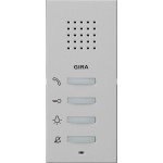 Gira 1250015 Wohnungsstation AP System 55 Grau matt 