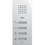 Gira 125003 Wohnungsstation AP System 55 Reinweiß glänzend 