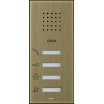 Gira 1250603 Wohnungsstation AP System 55 Bronze 