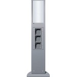 Gira 134926 E-Säule Licht + 3x Leereinheit 769 mm Gira Energiesäule F Alu 