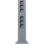 Gira 135126 E-Säule 6x Leereinheit 769 mm Gira Energiesäule F Alu 