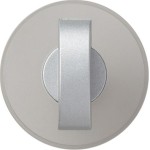 Gira 146626 Knebel in Aluminiumoptik passend für Jalousieschalter, -taster und Zeitschalter der Serie System 55 