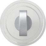 Gira 146665 Knebel passend für Jalousieschalter, -taster und Zeitschalter der Serie TX_44 in Aluminiumfarbe 