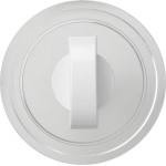 Gira 146666 Knebel passend für Jalousieschalter, -taster und Zeitschalter der Serie TX_44 in Reinweiß 