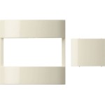Gira 147001 Abdeckung mit Aufsteckblende passend für Bewegungsmelderaufsatz 1,10 m Standard in cremeweiß glänzend, Serie 