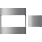 Gira 147026 Abdeckung mit Aufsteckblende passend für Bewegungsmelderaufsatz 1,10 m Standard in Aluminiumoptik 