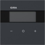 Gira 200473 Raumklimasensor Standard für KNX mit integriertem Busankoppler und segmentbasiertem Display 