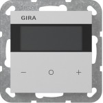 Gira 2005015 Raumklimasensor Komfort KNX mit integriertem Busankoppler, Temperatur- und Feuchtefühler 
