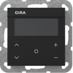 Gira 2007005 Raumklimasensor mit Temperatur- und Feuchtefühler, externem Fühleranschluss, Taupunktermittlung 