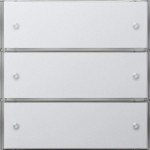 Gira 2023112 Tastsens.3 Basis 3f KNX Flächenschalter Reinweiß 