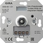 Gira 203000 DALI Potentiometer Tunable White mit Netzteil 