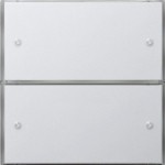 Gira 2032112 Tastsens.3 Komfort 2f KNX Flächenschalter Reinweiß 