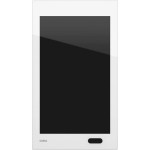 Gira 207312 Multifunktionales Raumbediengerät mit gestenfähigem Multitouchdisplay, LAN-Anbindung, integriertem Weiß 