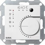 Gira 210003 Stetigregler mit Tasterschnittstelle 4-fach für KNX System 55 Reinweiß glänzend 