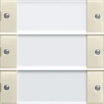 Gira 213301 Wippenset 3f BSF System 55 Klar/Cremeweiß 