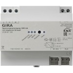 Gira 213800 Spannungsversorgung 1280mA mit integrierter Drossel für One und KNX REG Spannungsversorgungen zur Versorgung von KNX Geräten mit Busspannung 
