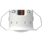 Gira 2222530 Flacher Präsenzmelder Mini Komfort mit 3 PIR-Sensoren, Lichtregelung, Temperatur- und Feuchtigkeitsmessung 