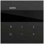 Gira 232074 Internetradio zur Unterputzmontage mit WLAN, Bluetooth und Sonos-Bedienung 