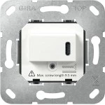 Gira 236200 USB-Spannungsvers. PD 1f Typ C Einsatz Weiß 
