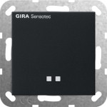 Gira 2366005 Sensotec System 55 mit Fernbedienung Schwarz matt 
