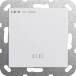 Gira 236627 Sensotec System 55 mit Fernbedienung Reinweiß seidenmatt 