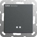 Gira 236628 Sensotec System 55 mit Fernbedienung Anthrazit 