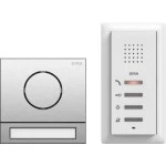 Gira 2406000 System 106 Einfamilienhaus-Paket Audio Edelstahl 