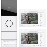 Gira 2432902 ZFH-Paket Wohnungsstation Video AP 7 System 106 Verkehrsweiß(lack.) 