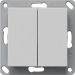 Gira 2462015 Bluetooth Wandsender 2-fach Grau matt 