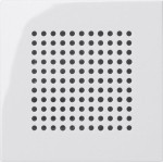 Gira 248303 Abdeckung für Lautsprecher in Reinweiß glänzend passend für System 55 Programmübergreifend 