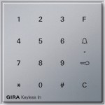 Gira 260565 Keyless In Codetastatur Farbe Alu 