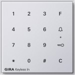 Gira 260566 Keyless In Codetastatur Reinweiß 