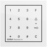 Gira 260570 Keyless In Codetastaturmodul System 70 Reinweiß 