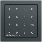 Gira 260573 Keyless In Codetastaturmodul System 70 Anthrazit lackiert 