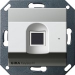 Gira 2617600 Keyless In Fingerprint-Leseeinheit Edelstahl (lackiert) 