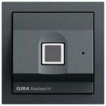 Gira 261773 Keyless In Fingerprintmodul System 70 Anthrazit lackiert 