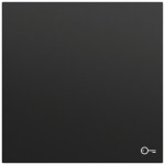 Gira 328774 Wippe mit Tür-Symbol in Schwarz matt lackiert passend für System 70 Programmübergreifend (Zubehör) 
