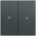 Gira 329473 Wippe 2f Pfeil System 70 Anthrazit lackiert 
