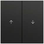 Gira 329474 Wippe 2f Pfeil System 70 Schwarz matt lackiert 
