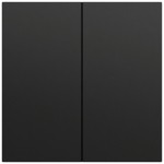 Gira 329574 Wippe 2f System 70 Schwarz matt lackiert 