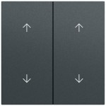 Gira 329773 Wippe 2f Pfeile System 70 Anthrazit lackiert 