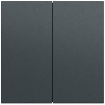 Gira 349573 Wippe 2f gerade System 70 Anthrazit lackiert 