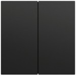 Gira 349574 Wippe 2f gerade System 70 Schwarz matt lackiert 