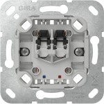 Gira 354600 Zugschalter mit schwimmender Schaltwippe für präzise Positionierung und Schnellbefestigung 